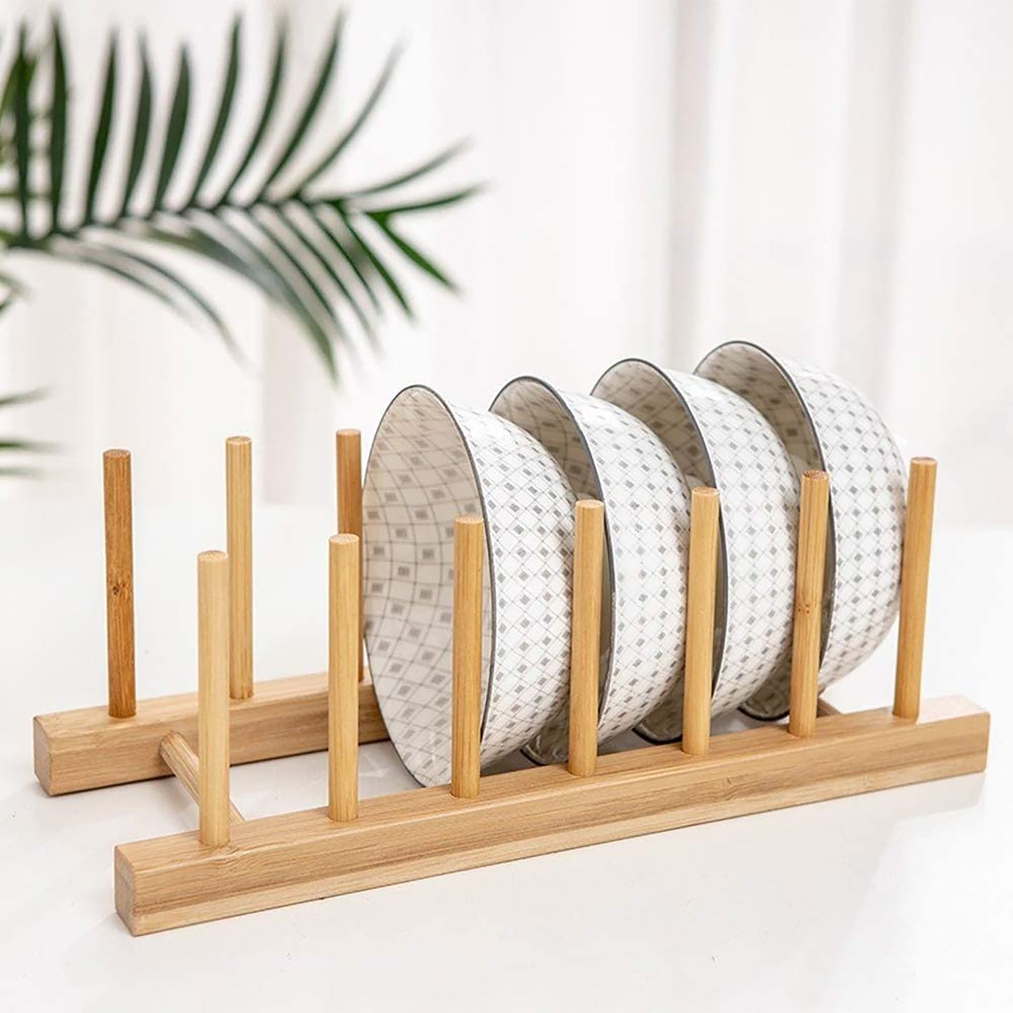 Bamboo Wooden Dish Rack